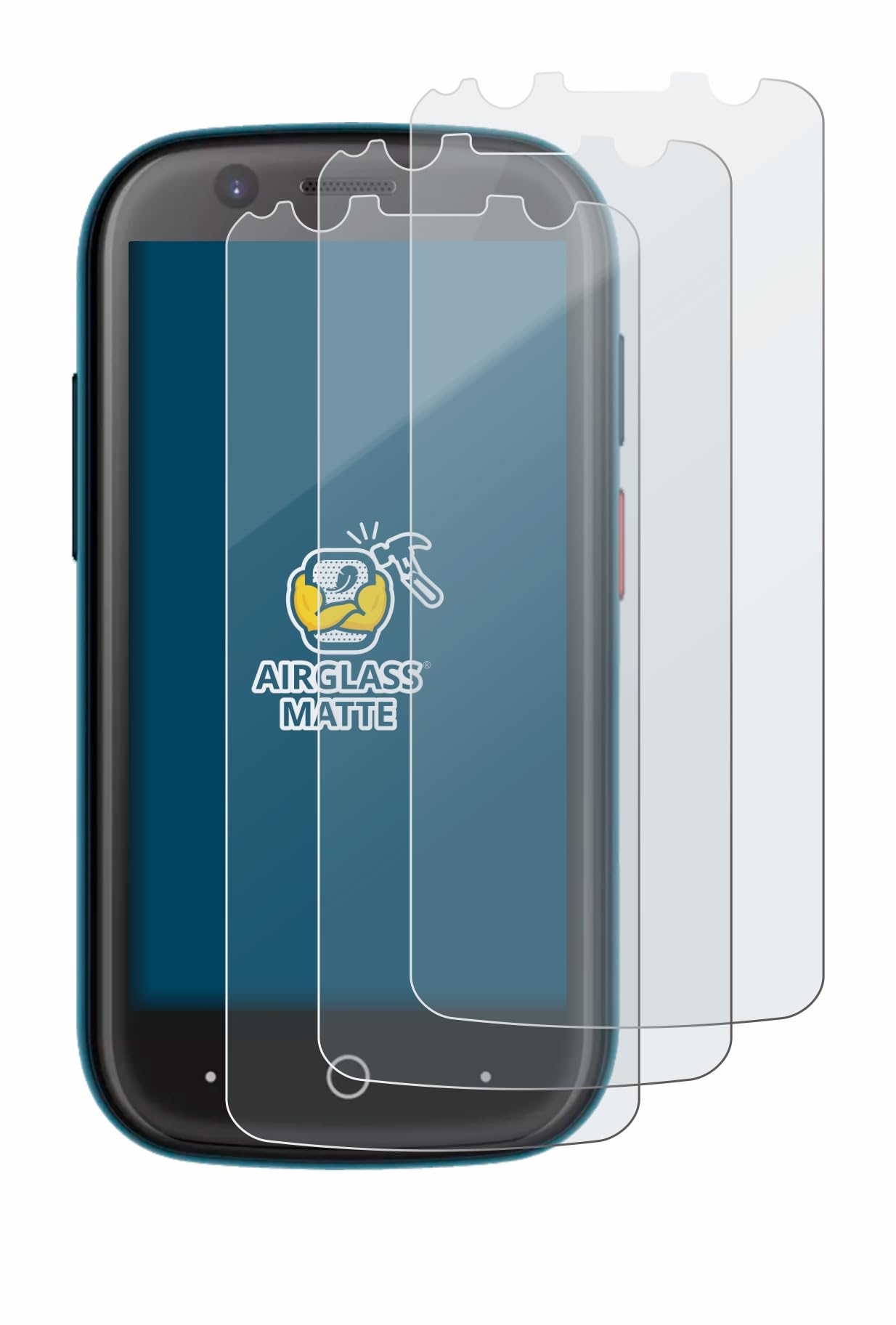 Brotect Pellicola Vetro Opaca Anti-riflesso Per Umidigi G9 C, Durezza 9H, Resistente Alle Impronte, Made In Germany - 4