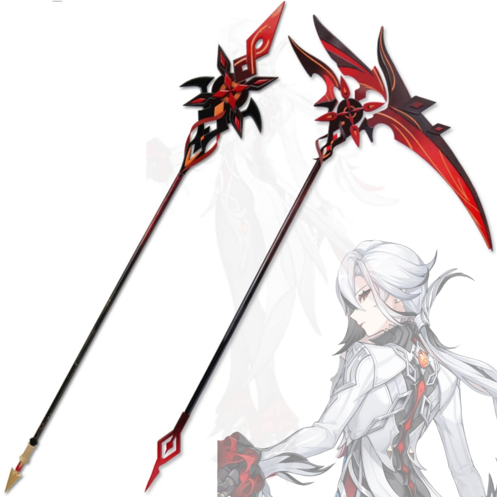 Amazon.co.jp: [Hushan] 赤月のシルエット ペルヴェーレ コスプレ 武器