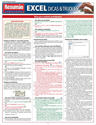 Excel dicas & truques: