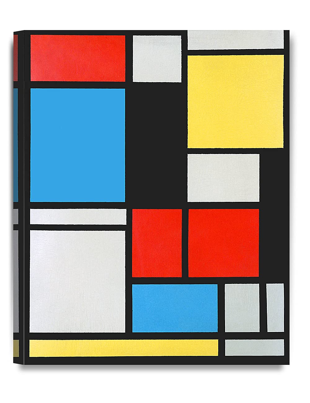 Amazon.com: DECORARTS - Ater Piet Mondrian Composition in Blue