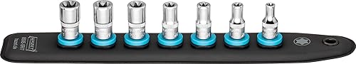 Hazet 850E-SR7 SmartRail Juego de llaves Torx externas, 14", 7 piezas