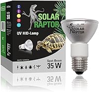 SOLAR RAPTOR HID UV-Strahler, Metalldampflampe, Wärme & UV-Lampe für Terrarien (35 Watt/Spot)