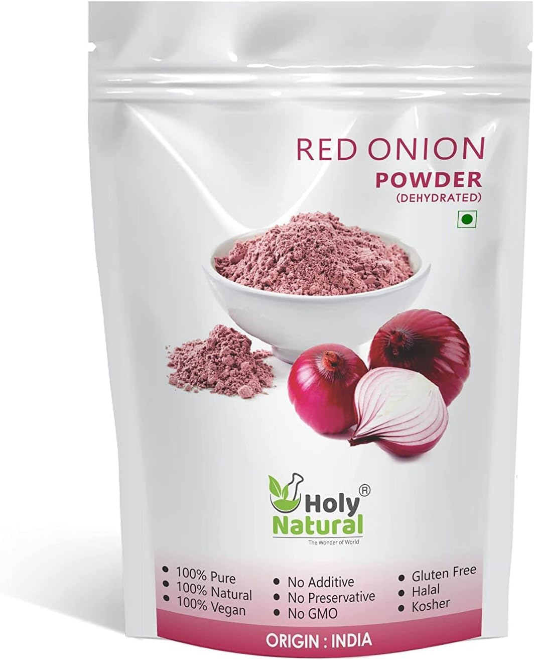 QURA Cipolla rossa disidratata in polvere – 1 KG