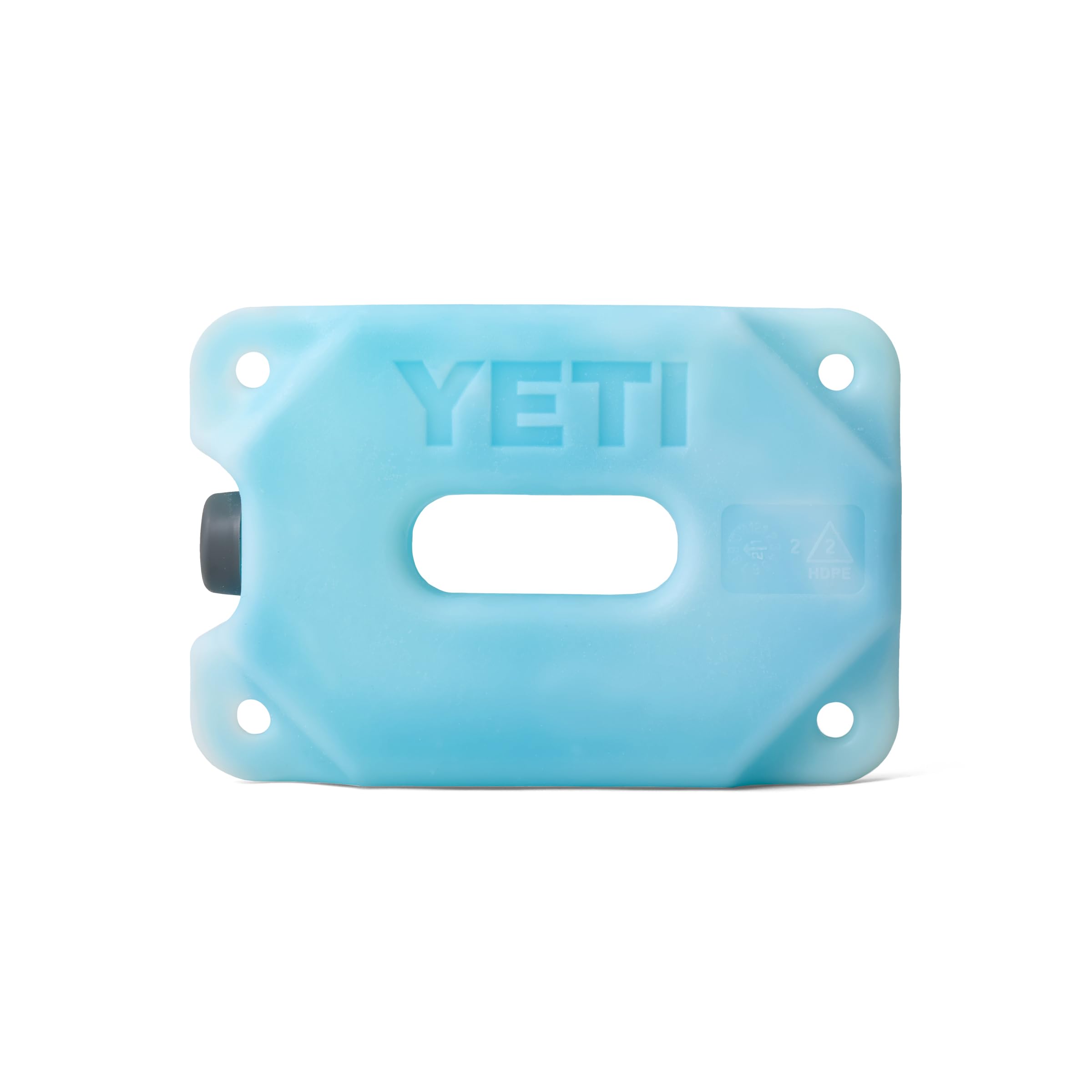 YETI Ice Block - Bolsa de hielo reutilizable y recongelable, transparente, 2 libras