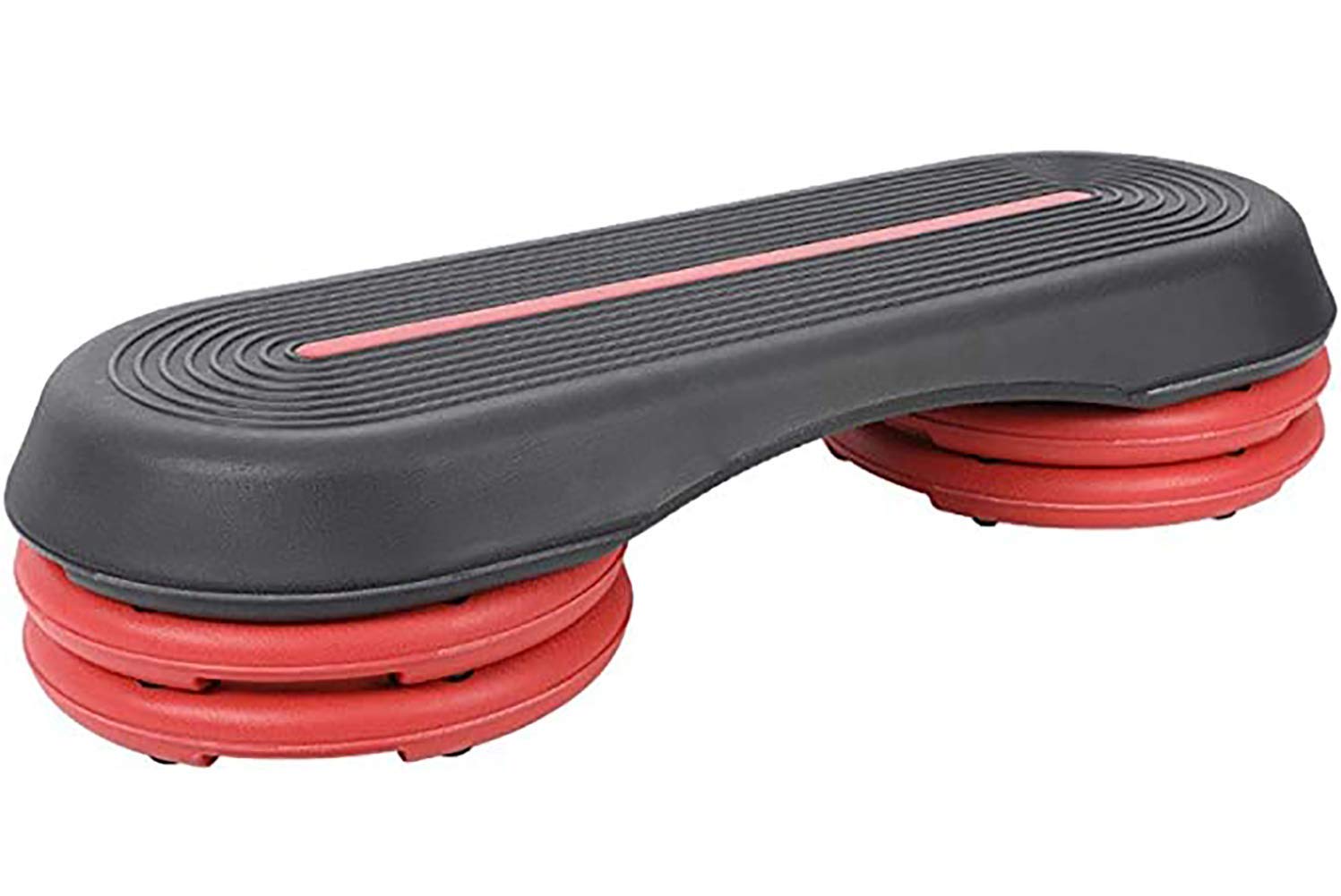 Samnuerly 43" Aerobic Step Aerobics Trainer Adjustable Exercise Fitness Workout Stepper for Fitness & Exercise for Step Aerobic Cardio and Plyometric Workouts