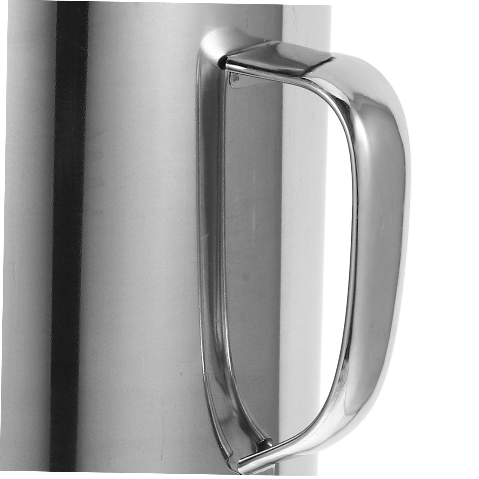 Misurino da Laboratorio in Acciaio Inox 304 con Manico 2000 Ml, Tazza Graduata con Scala, Becher Versatile per Cucina, Forno, Preparazione Tè e Uso Scientifico