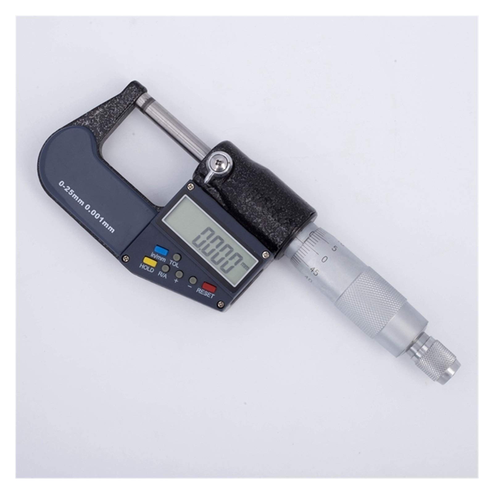 Bügelmessschraube 0-100mm Digital Mikrometer 0.001mm Elektronische Außenmikometer Multifunktions-Vernier-Bremssattel Dickenmessgerät Messwerkzeug (Size : 75 100mm)