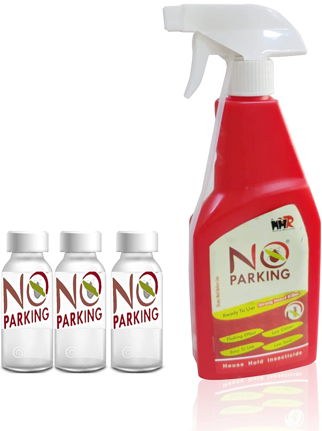 MMR Making Marvelous No Parking Ultimate Powerful Bedbug Killer Insect Killer Spray (Pack of 3X30ml) to make 15000 Ml Big Ready to use-image-43