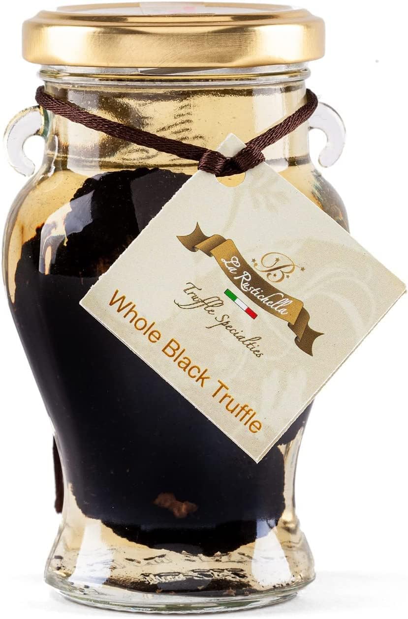 Whole Black Truffles 60gr - 100% Made in Italy | Vegan, Gluten-Free, Cholesterol-Free