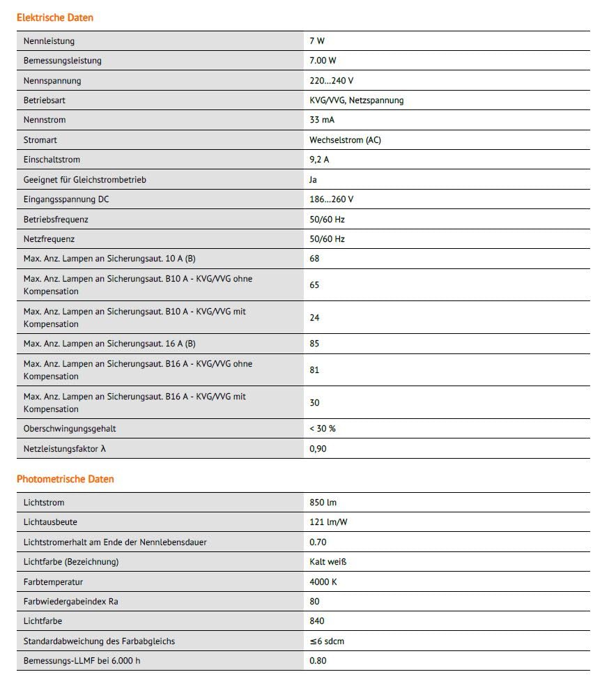 Osram LED-SubstiTUBE T8 Advanced, 8W, 60 Cm, Kaltweiß (840) – Ersetzt 18W Leuchtstoffröhren, Für Elektromagnetische Vorschaltgeräte