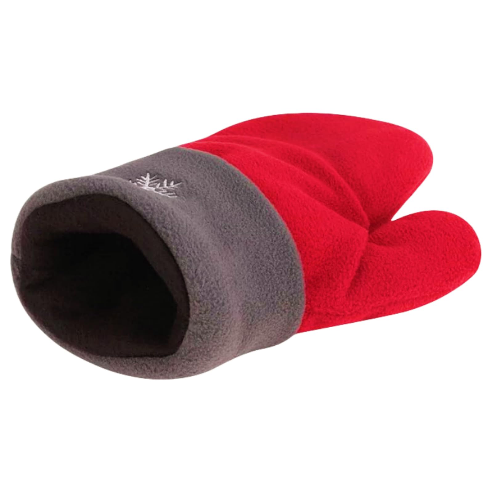 JIAHG 3PCS Couples Hands Holding Christmas Gloves Red Novelty Hand in Hand Lovers Gloves Fleece Lined Warm Christmas Mittens with Snowflake Thick Winter Unisex Hand Warmer Gloves - Image 4