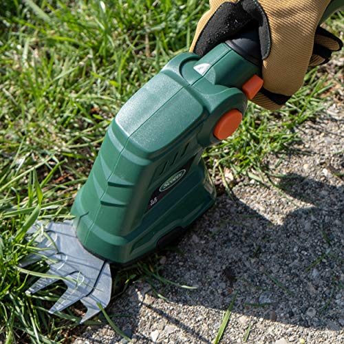 Scotts Outdoor Power Tools LSS10172S 7.2-Volt Lithium-Ion Cordless Grass Shear/Shrub Trimmer Combo, Green