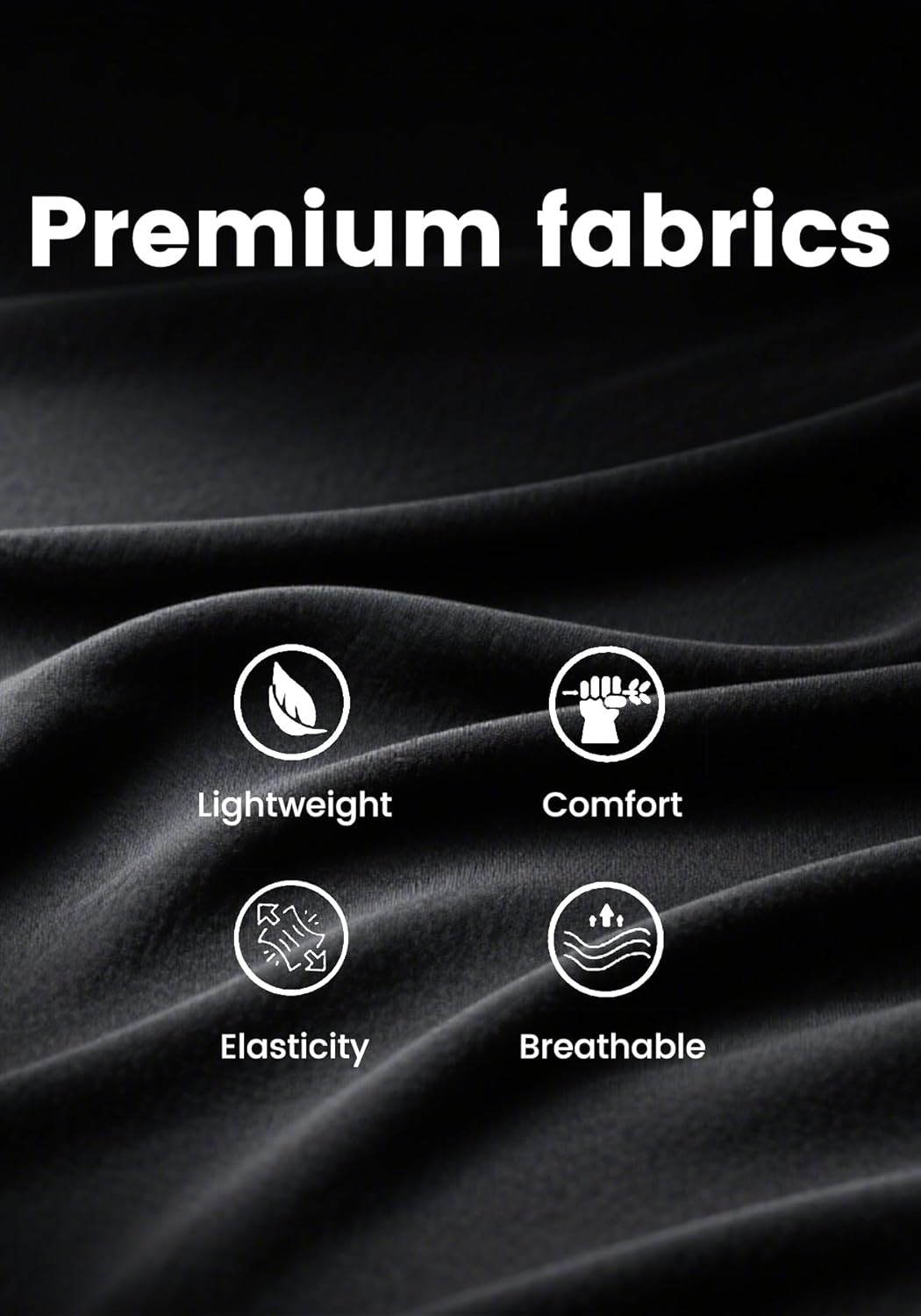 LKOUS Women's Stretchy High Waisted Straight Leg Dress Pants Office Daily Business Casual Bottoms - Image 7