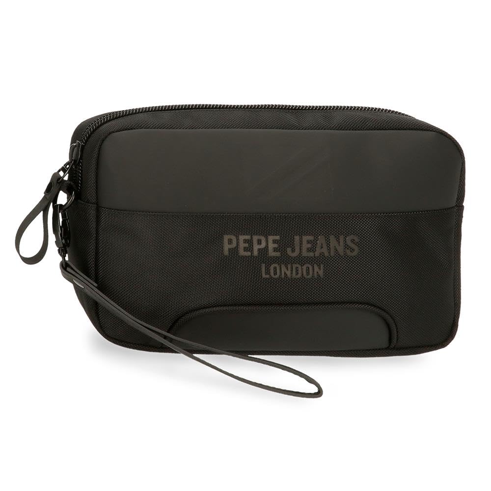 Pepe Jeans Bromley Backpacks, Cabin Backpacks, Shoulder Bags, Joumma Bags, Polyester, Various Sizes, Black, Green, Red, Grey, Polyester, Black, Taglia unica, Travel Bag