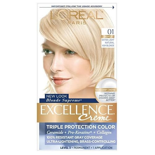 Miniatura 91 de L'Oreal Paris Excellence Triple Protection - Coloración permanente para el cabello, marrón oscuro [4] 1 unidad (paquete de 10 unidades)