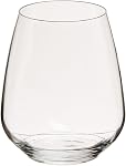 Luigi Bormioli Crescendo Crescendo 23.25 Verres à vin sans alcool, ensemble de verres à vin 4, Verre en cristal pour fils, fabriqué en Italie.