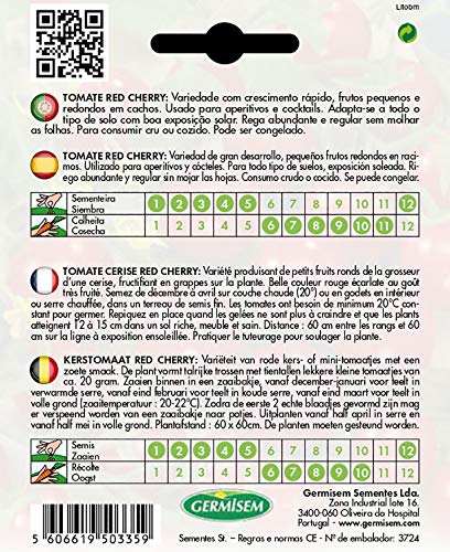 Germisem Tomate RED CHERRY, mehrfarbig, EC8004