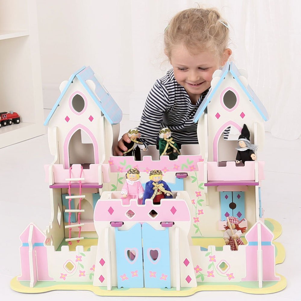 Buy Bigjigs Toys JT103 Heritage Playset Princess Palace Online at
