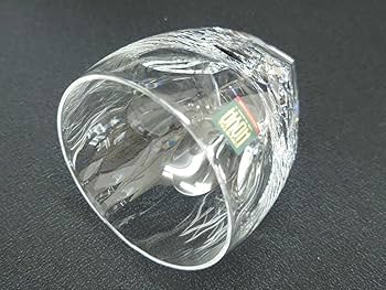 ✿通産省グッドデザイン受賞の一品　HOYAクリスタル　カットグラス　中皿✿ Amazon | ホヤ HOYA 高級クリスタルグラス 6面Qカットロック