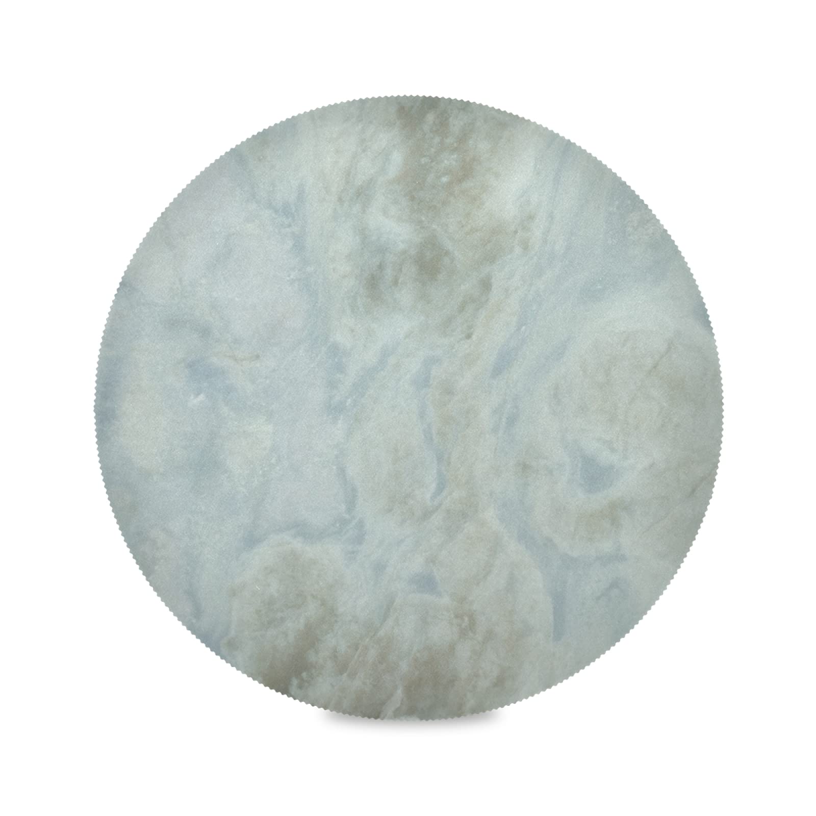 Blue Grey Marble Granite Round Placemats Table Circle Mats Place for Dining Kitchen Heat Resistance Mat