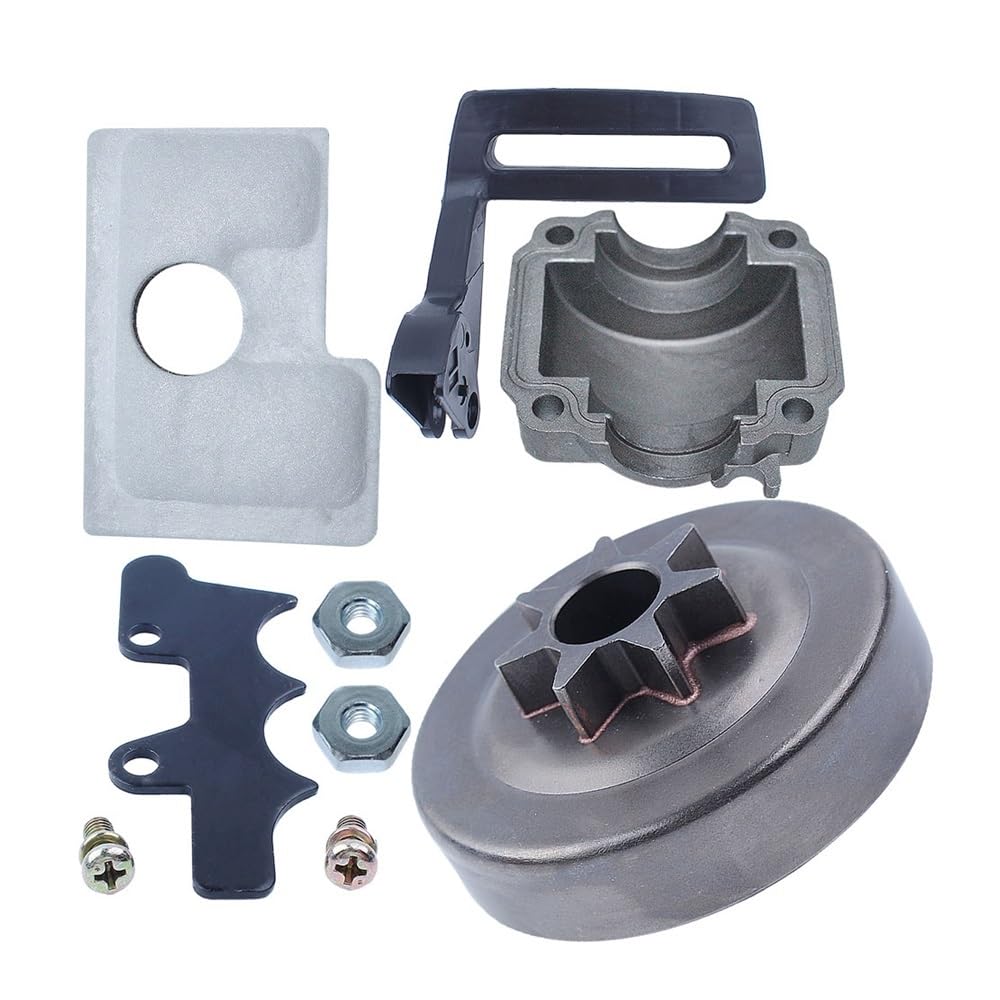 Kit de Filtro de Tambor de Embrague de Palanca de protección Delantera Apto for Herramientas y Equipos de jardinería de Cilindro S-TI-H MS180 MS170