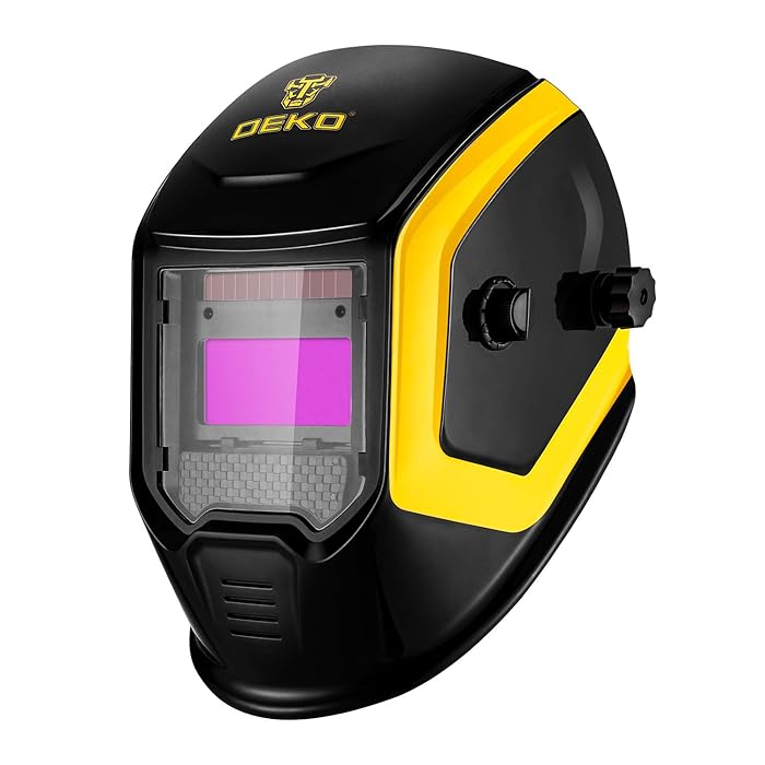 Buy DEKOPRO Solar Powered Welding Helmet Auto Darkening Welder Mask