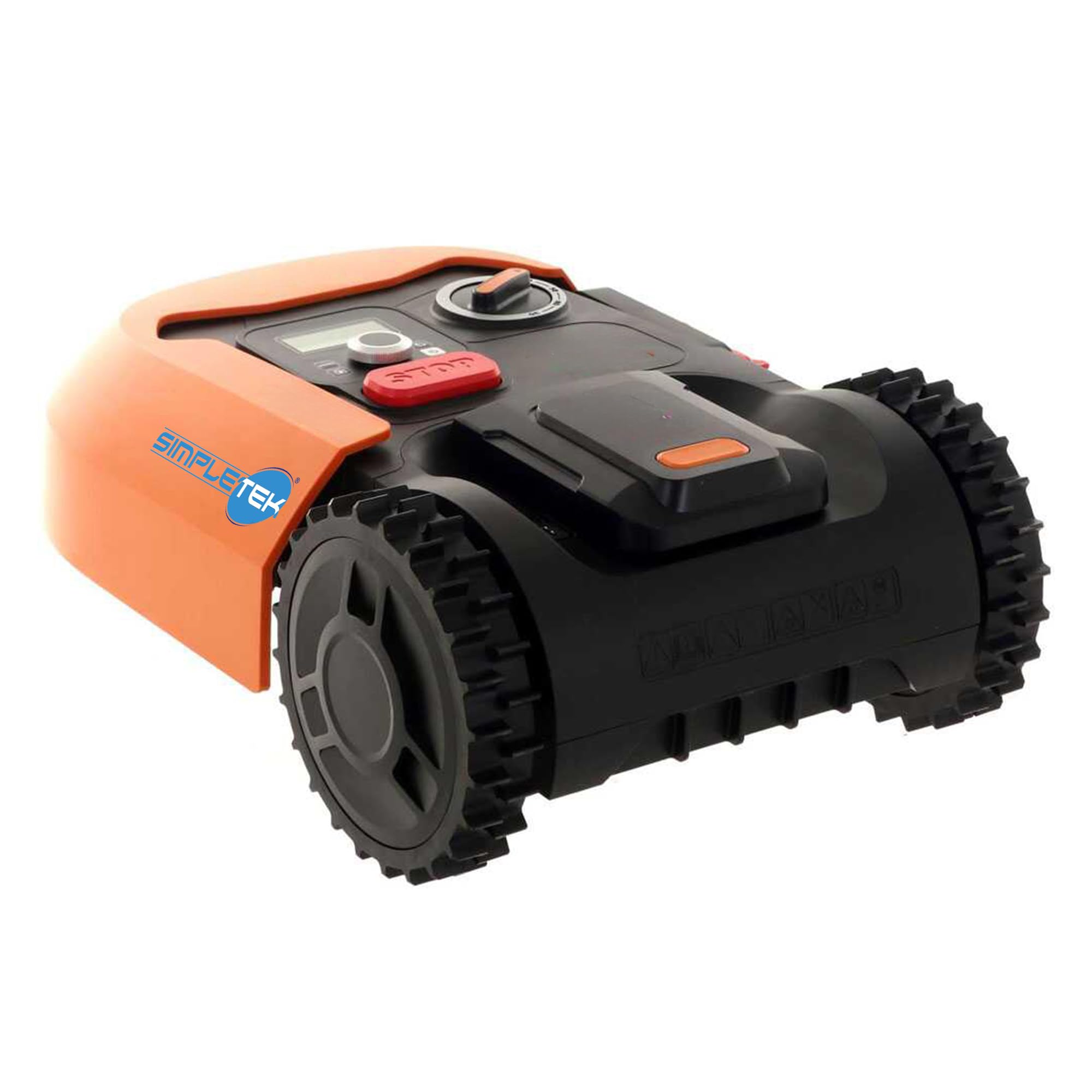 SIMPLETEK - Robot cortacésped M500 Plus - Cobertura de hasta 500 m² - Wi-Fi y Bluetooth - Tecnología Cut-to-Edge - Con hilo perimetral (reacondicionado)