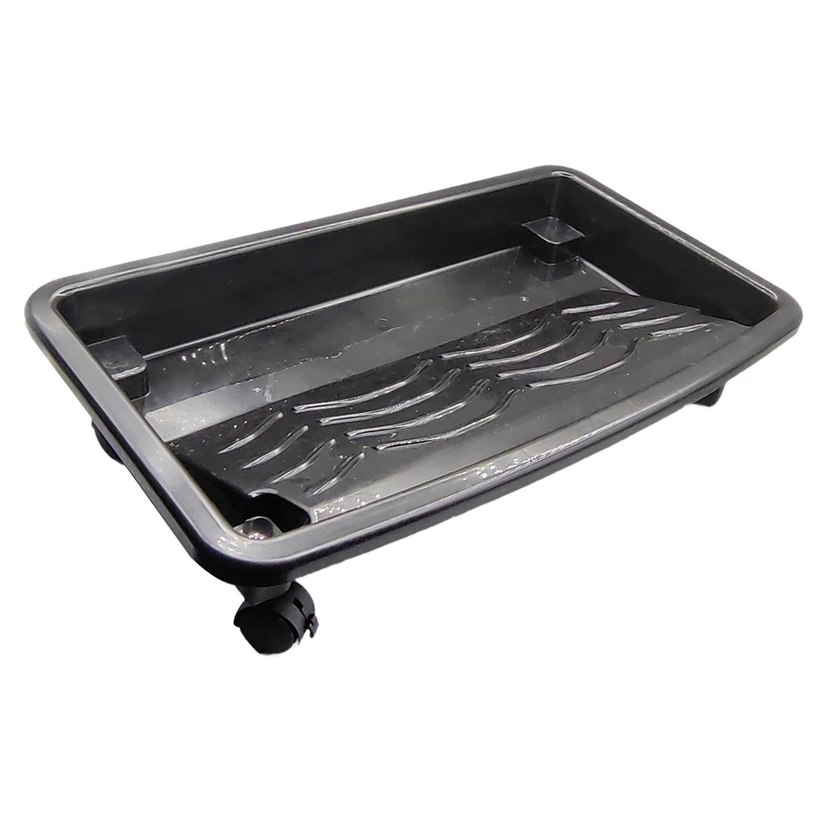 Bac à peinture multifonctionnel avec porte-rouleau et porte-pinceaux : outil pratique pour les travaux de bricolage et de rénovation. Bac à peinture pour intérieure,