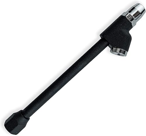 TYK Industries Prensa de doble pie recubierto de poliéster negro cerrado en portabrocas de aire