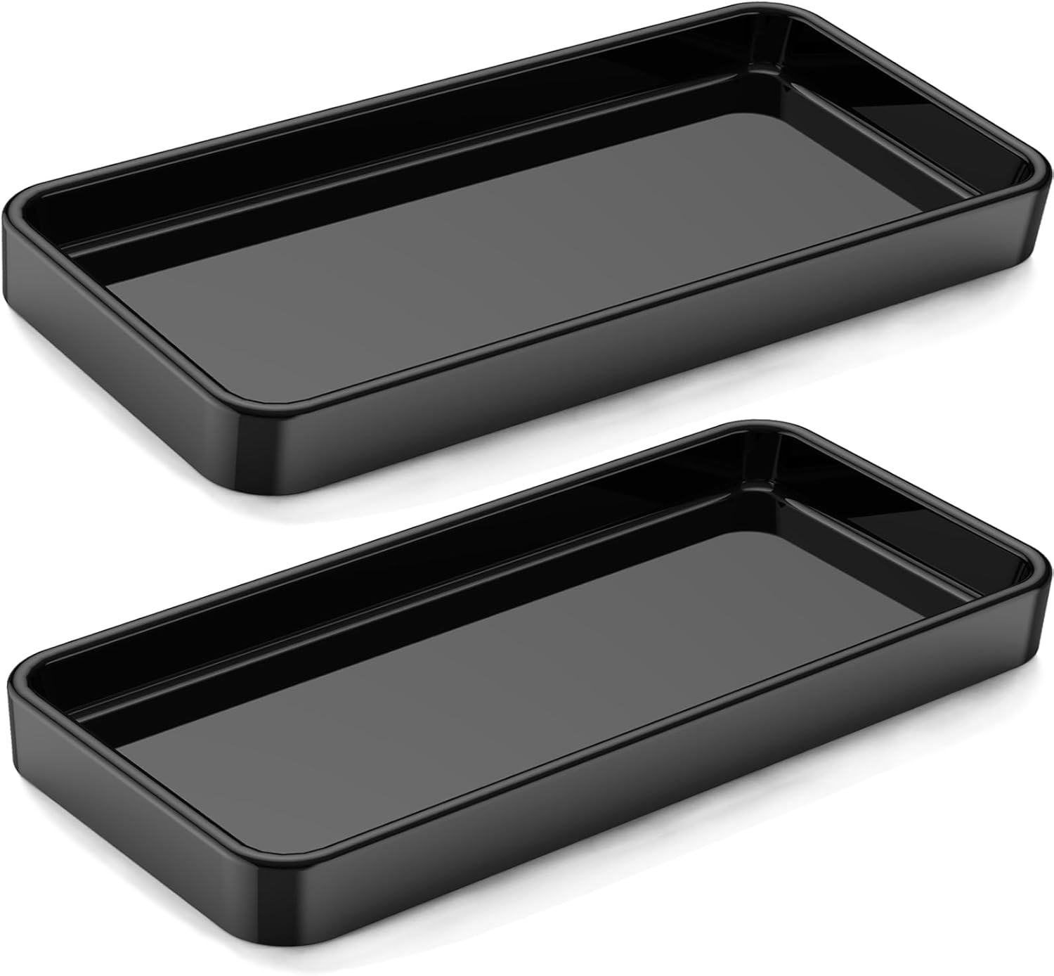 Gurygo 2 Pack 12" Countertop and Vanity Tray Kitchen Tray