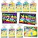 ZMLM Rainbow Scratch Party Favors Kids: Christmas Gifts Toy Bulk Scratch Art Notebook 24 Pack Scratch Paper Birthday Party Favor Girls Boys Art Craft Kit Scratch Pads Classroom Prizes