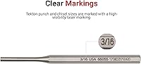 Vista 5 de TEKTON Punzón de alineación de 5/16 pulgadas 66178 Fabricado en Estados Unidos