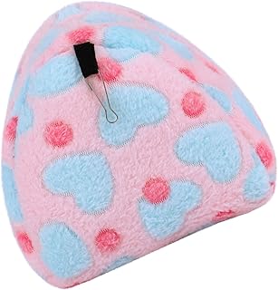 Ipetboom 3 Pçs Hamster Pendurado Rede Brinquedo Hamster Ouriço Cama Ouriço Velo Pequeno Pet Play Brinquedo Rede Para Animais De Estimação Cama Para Hamster Engrossar Gaiola Pet Rato Cama