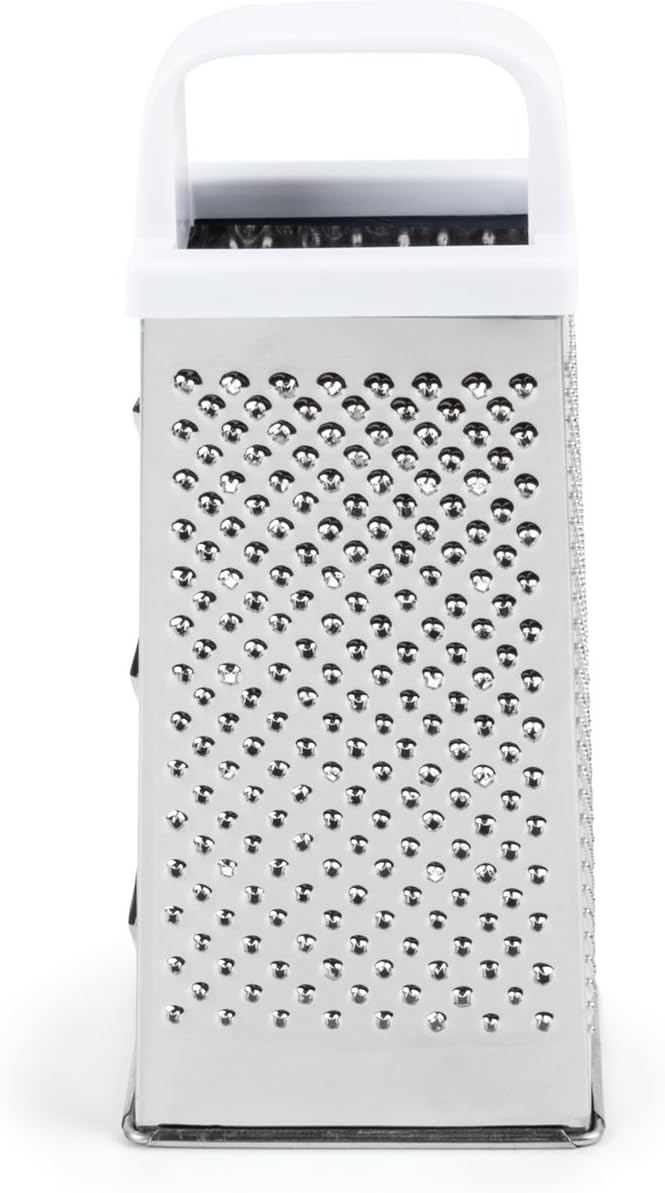 Fox Run 4-Sided Grater, 2.75 x 3.75 x 8.25 inches, Metallic