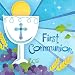 beverage napkins medium count first communion blue