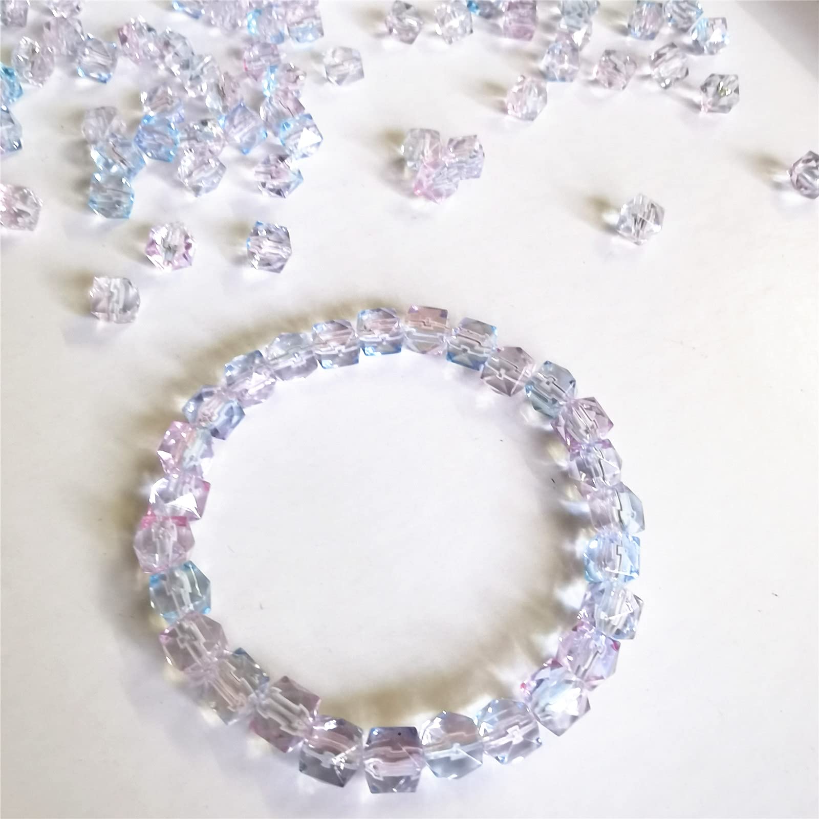 Lot De 20 Perles Pendantes Gouttes Pour Fabrication De Bijoux - Cristal, Acrylique, Argile, Verre - Multicolore