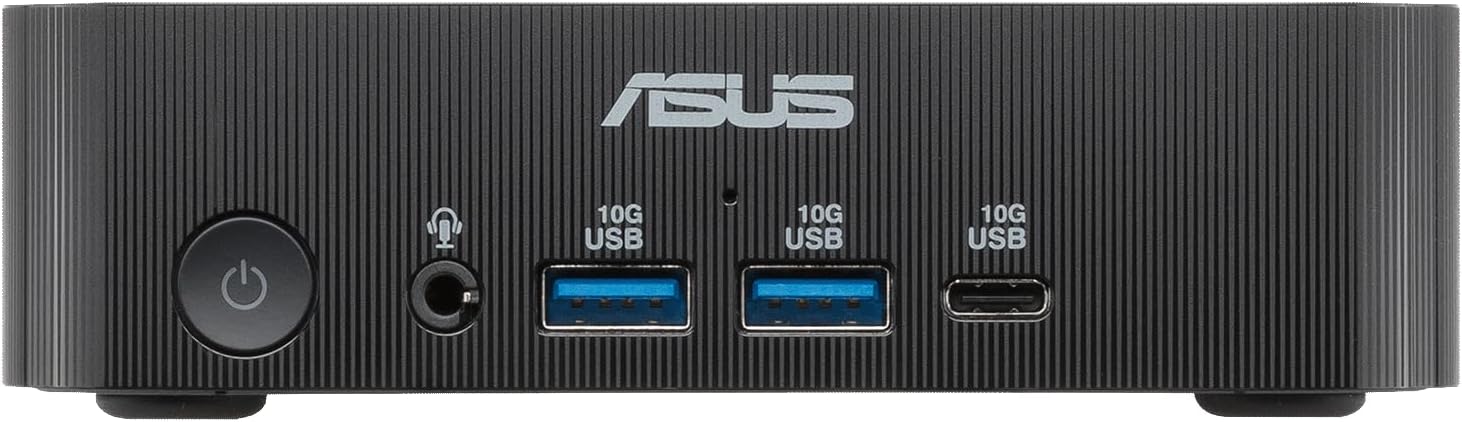 ASUS ExpertCenter PN54-S1 Barebone Mini PC with AMD Ryzen 7 260 Processor, AMD Ryzen AI, DDR5 RAM, Dual Storage Design, WiFi 7 & BT 5.4, Toolless Chassis Access, Dual LAN, VESA Mount (NO RAM/SSD/OS)