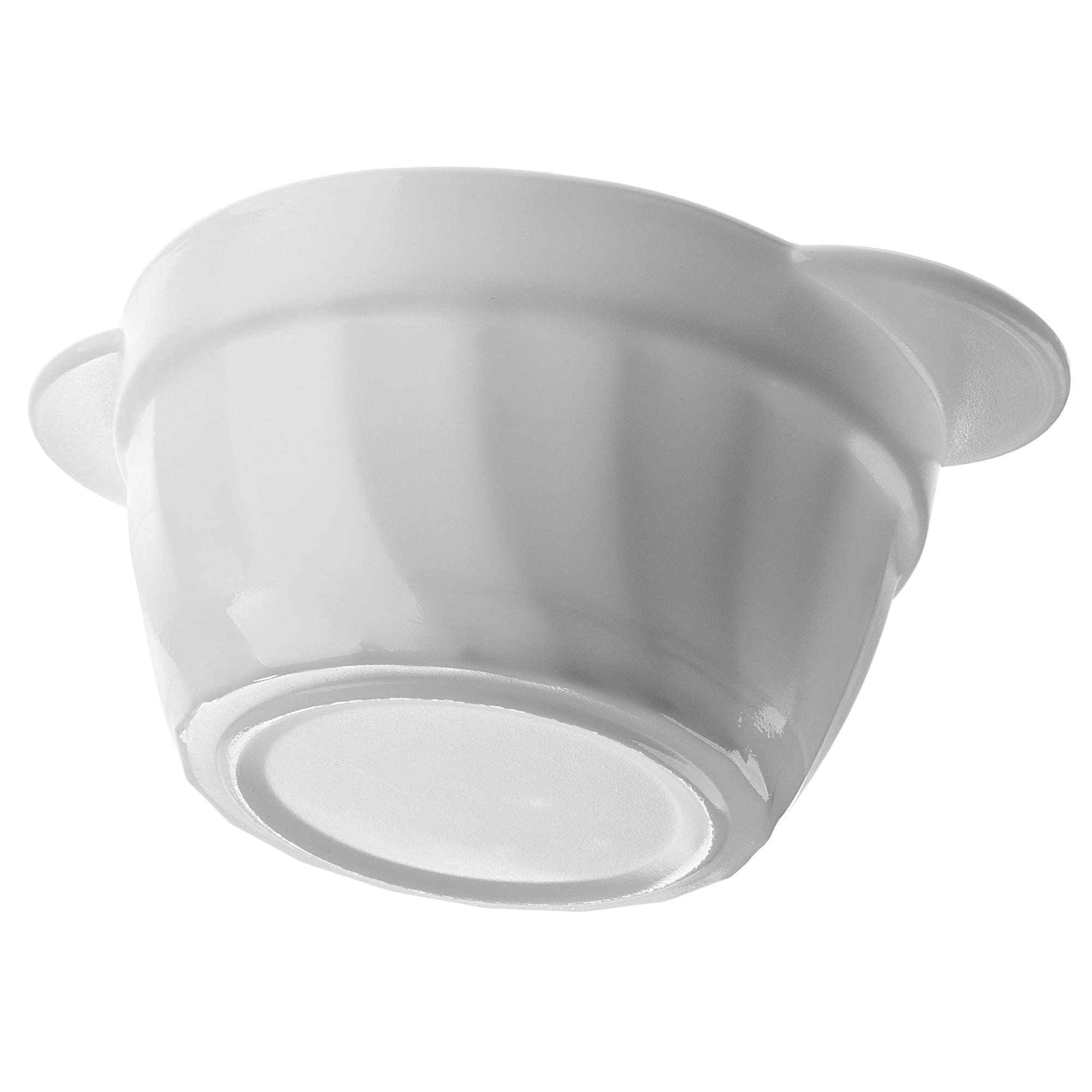 KADAX Tazze da zuppa, 650 ml, ciotole per minestra in vetro rinforzato, 18,5x14x8 cm, ciotole per minestra con doppio manico, terrina per zuppe, creme, brodi (650 ml / 6 pezzi)