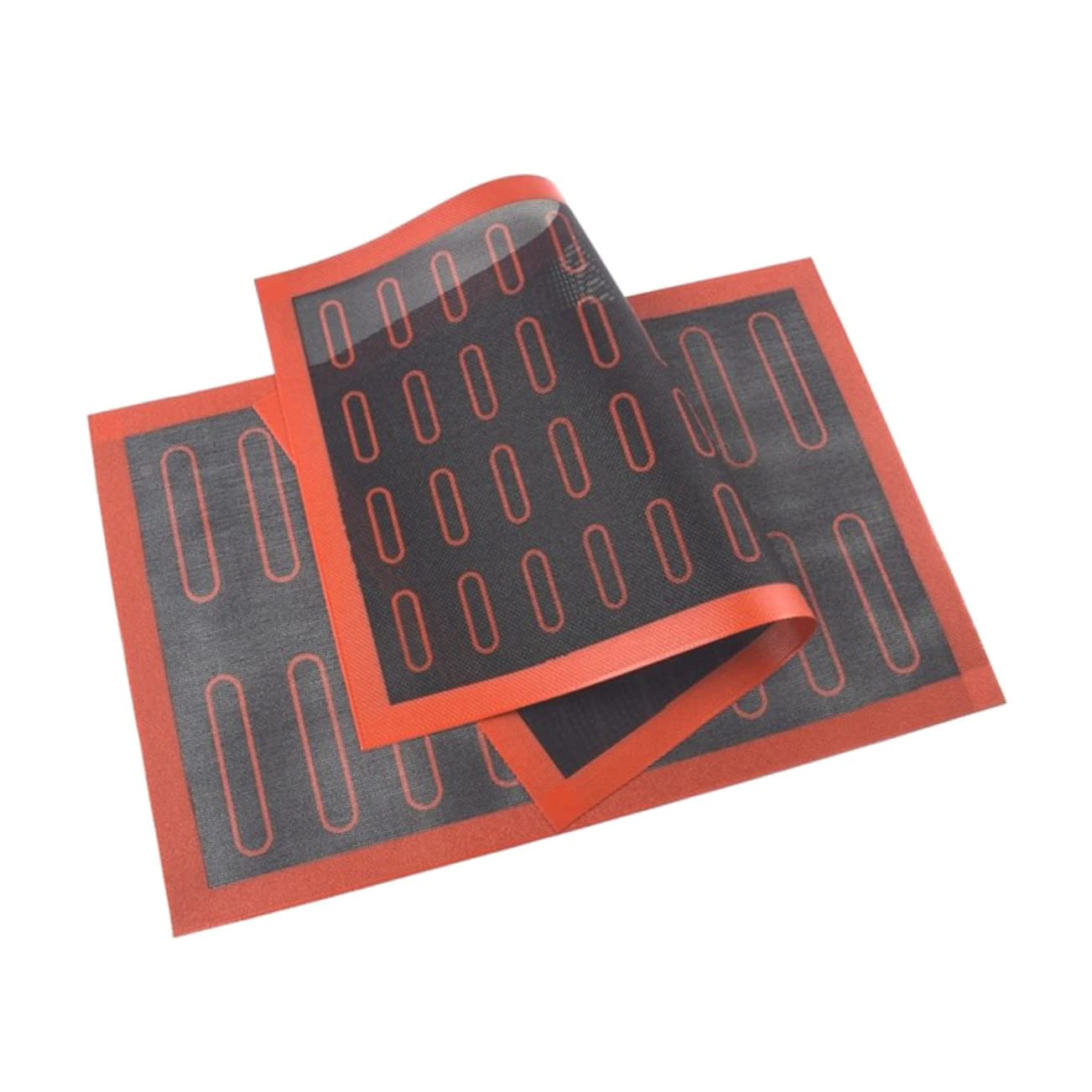 PRETYZOOM 3stücke Silikon Backmatte Hitzebeständige Antihaft-baking Pad Für Plätzchen Und Gebäck Wiederverwendbare Silikonmatte Für Gleichmäßige Wärmeverteilung Rutschfest Und
