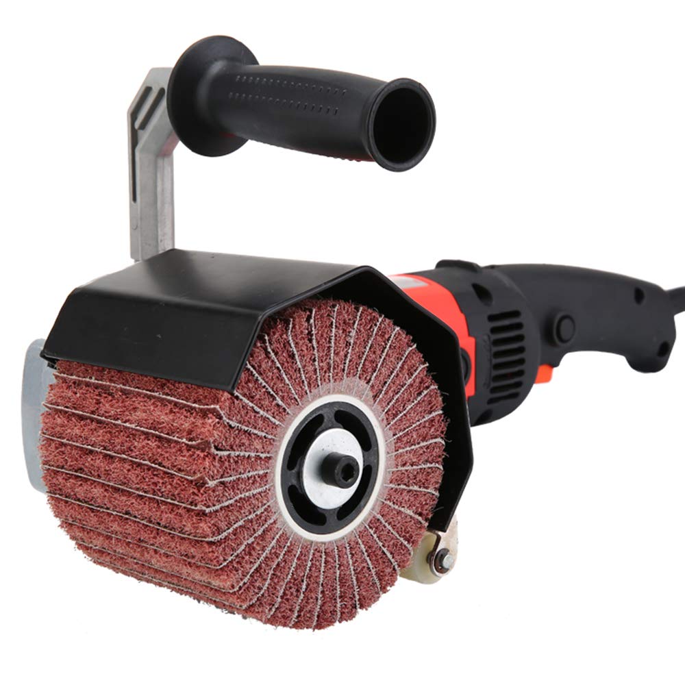 7PCS Polishing Buffing Machine, Rapid Wheel Repair Brush Drum Burnishing Polishing Machine - View #9