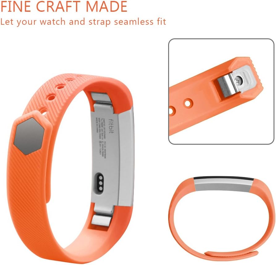 AK for Fitbit Alta Bands, Replacement Fitbit Bands for Fitbit Alta/Alta HR with Metal Clasp