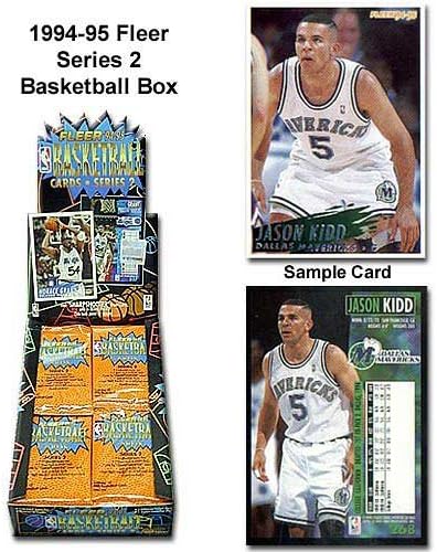 Fleer 199495 NBA Series Two Unopened Trading Card Box