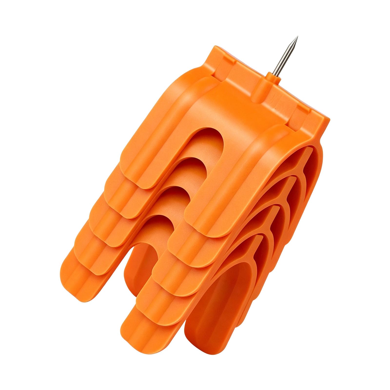 Alloneslife Tangerine 5Pcs / Pack Heavy Duty Electrical Box Marking Locators And Positioner Suitable For Accurate Wall Outlet Placement Electrical Box Positioner
