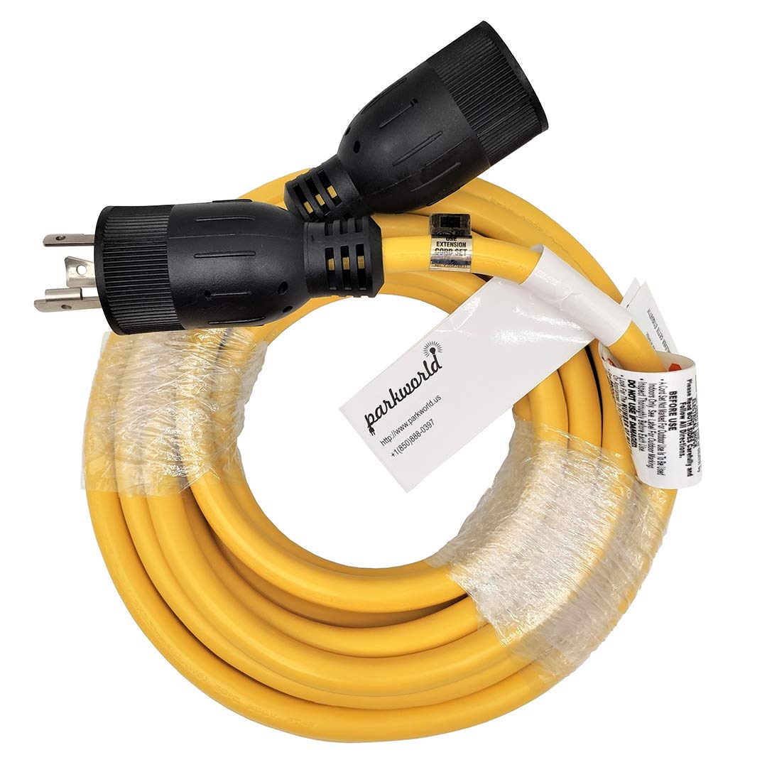 Amazon.com: Parkworld NEMA L5-20 Extension Cord, Locking 3-Prong