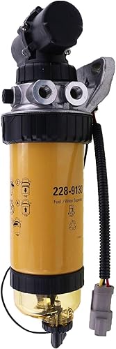 Miniatura 3 de Conjunto de bomba de combustible y filtro de combustible 228-9129 MP10325 2325877 compatible con cargador Caterpillar 414E 420E 430D Engine 3054