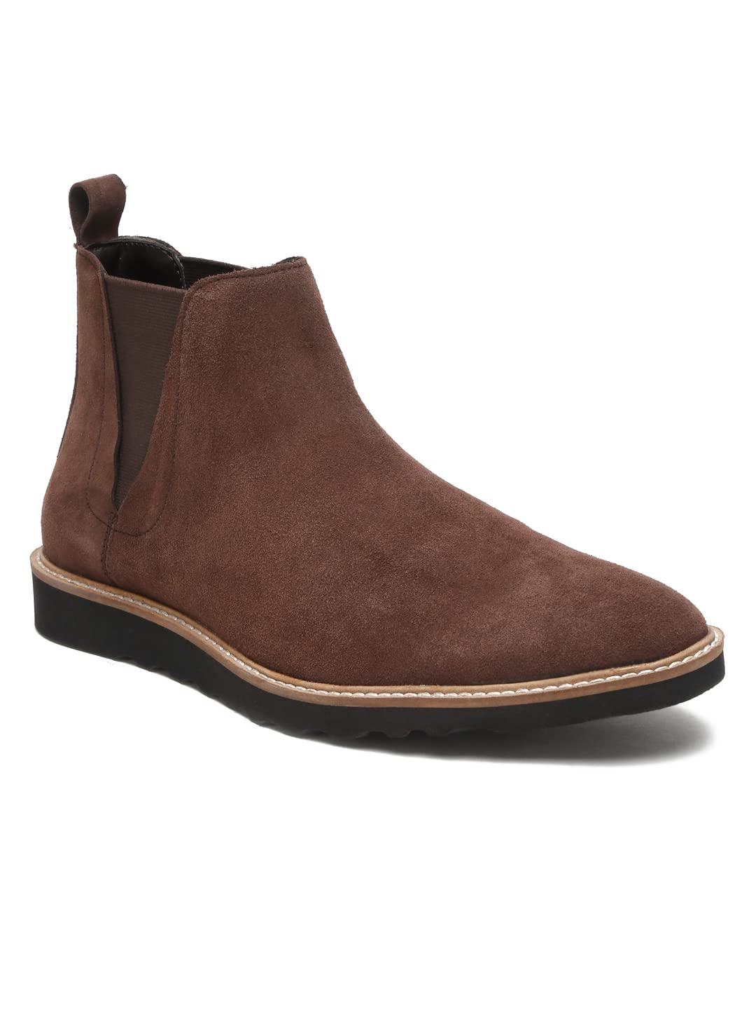 TEAKWOOD LEATHERS Men Flat Eva Sole Brown Regular Boots_Size 44 (B0C4L9T2X8) Amazon Price History, Amazon Price Tracker