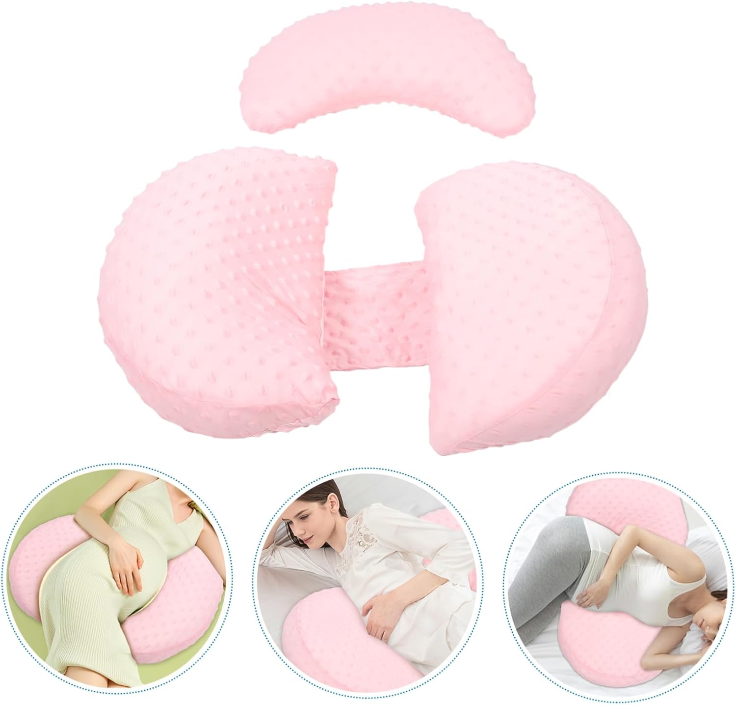 Maternity Pillow Cooling Waist Pillow for Side Sleep Comfortable Pregnancy Support