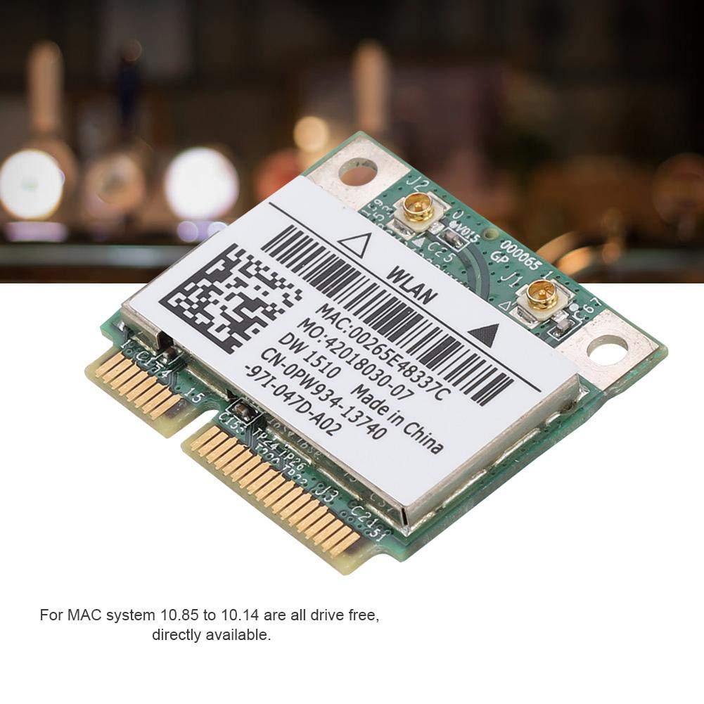 Mini PCI-E Network Card DW1510 - 300Mbps WiFi -2
