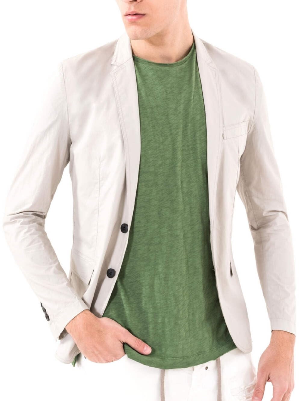 Veste man gris Antony Morato MMJA00333 taille 48 élégante