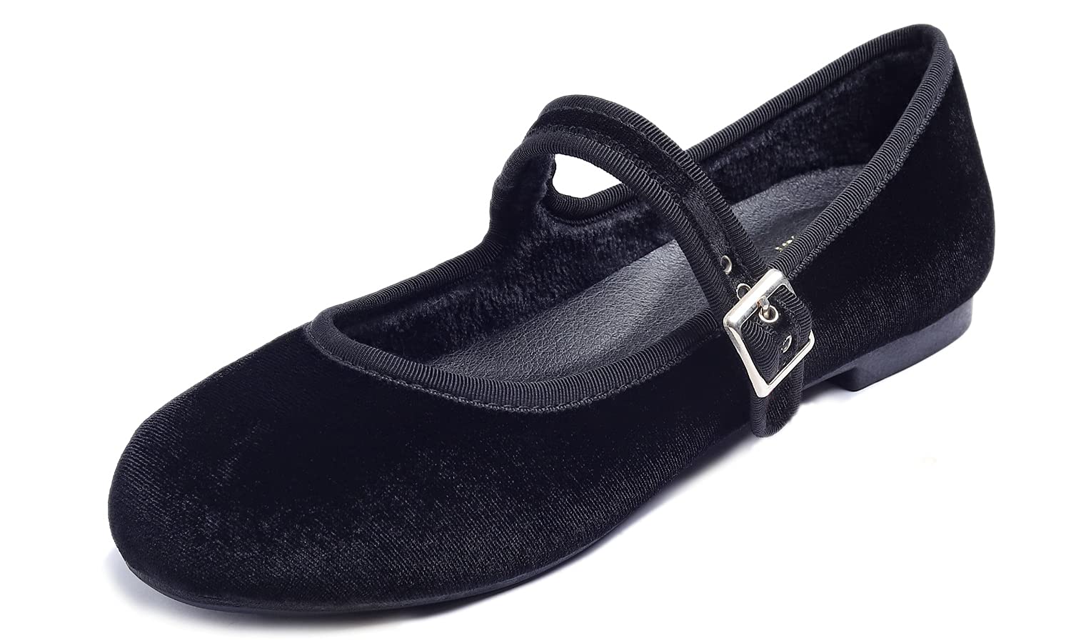 Feversole Women's Fashion Round Toe Ballet Flat,Bailarina Punta Redonda para Mujer